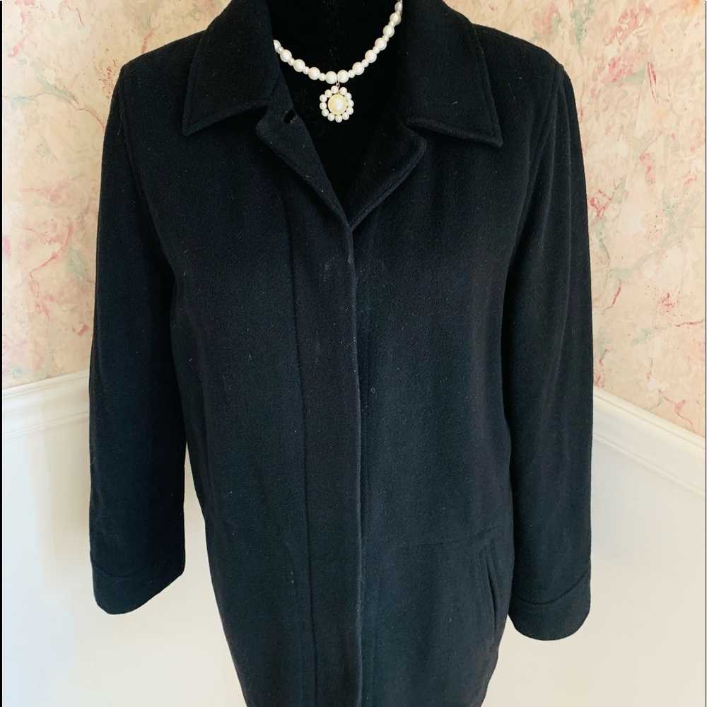💗💗💗WOMENS EDDIE BAUER BLACK PEACOAT MEDIUM💗💗💗